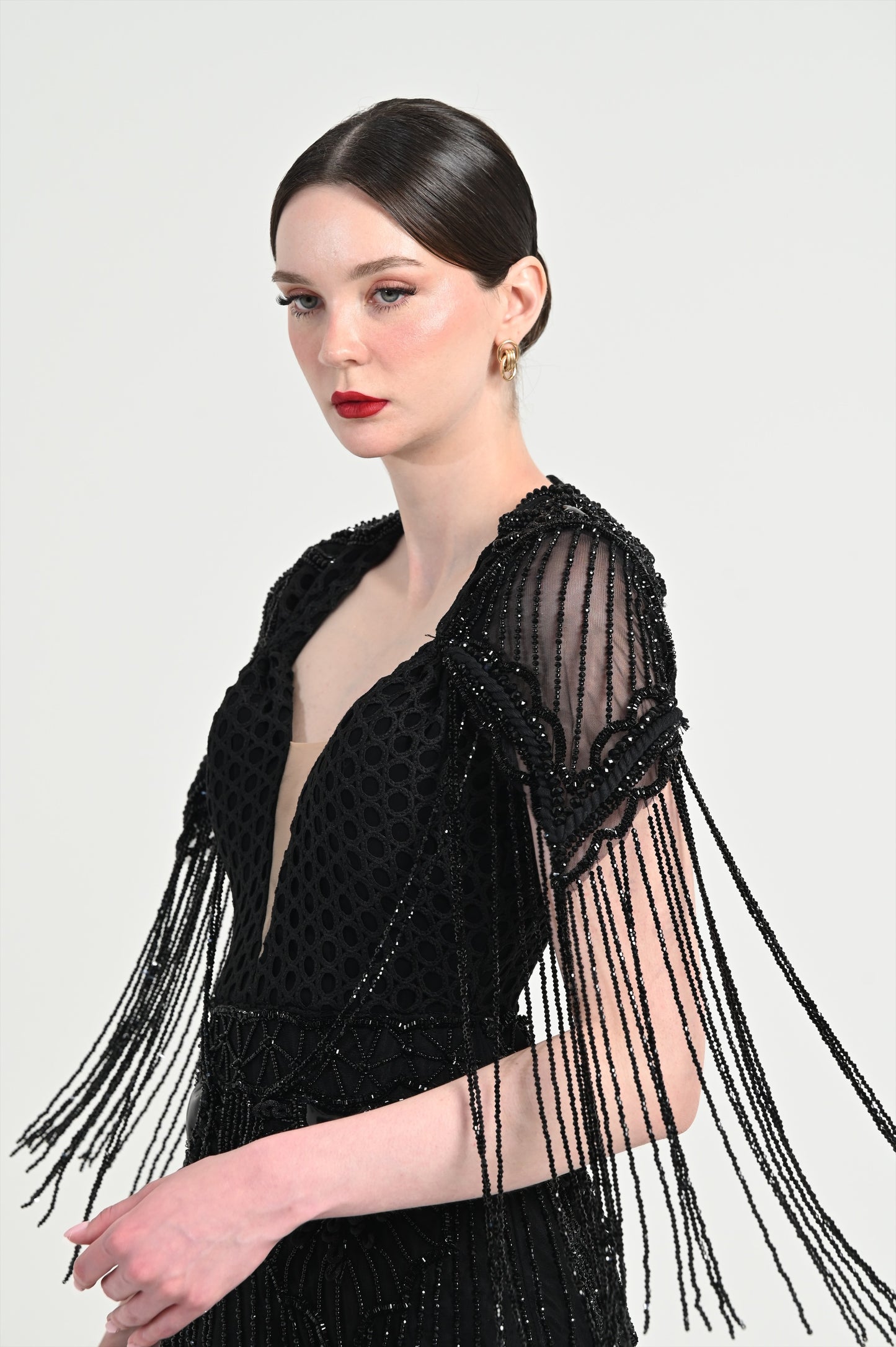 Black tassels
