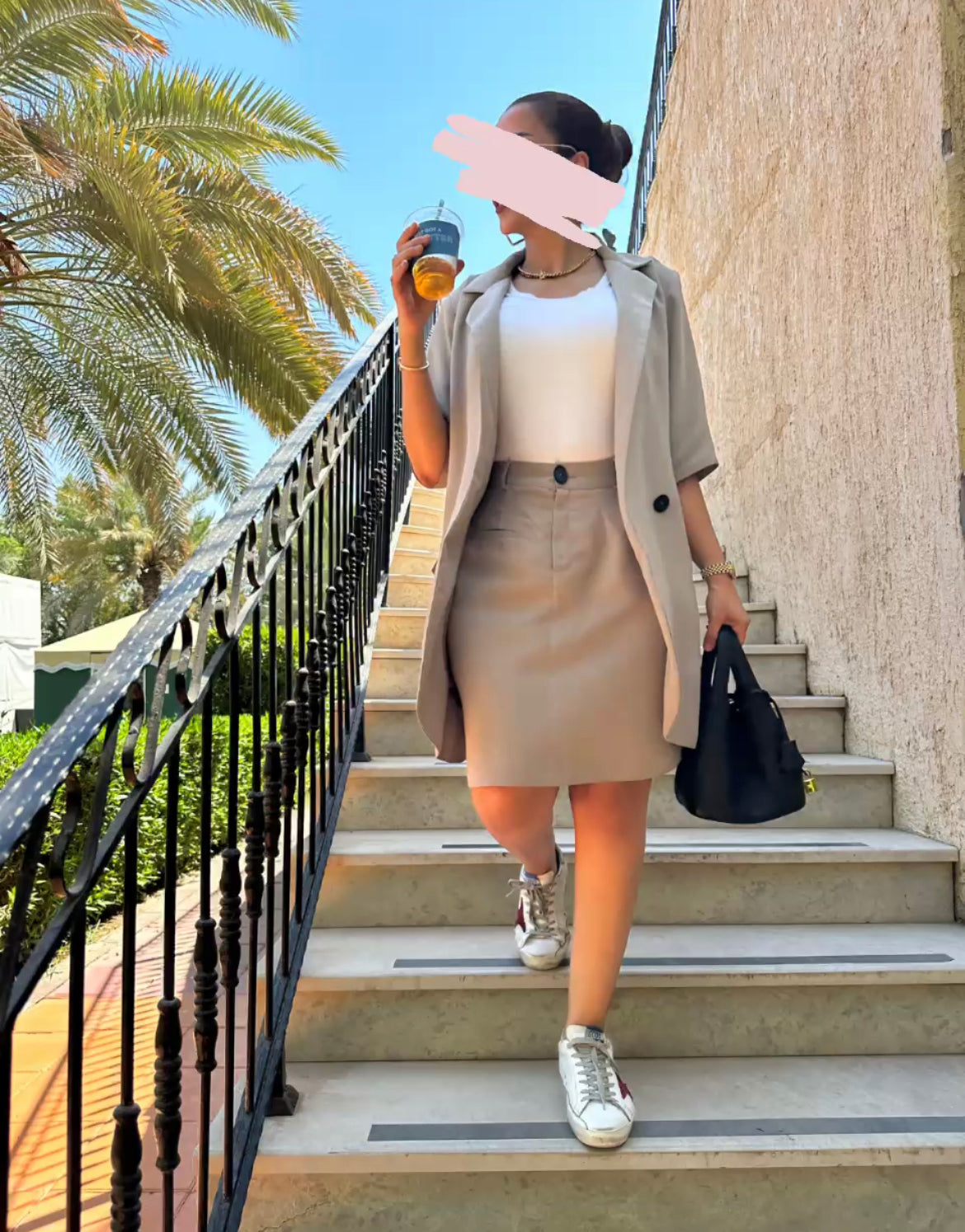 Skirt and jacket set