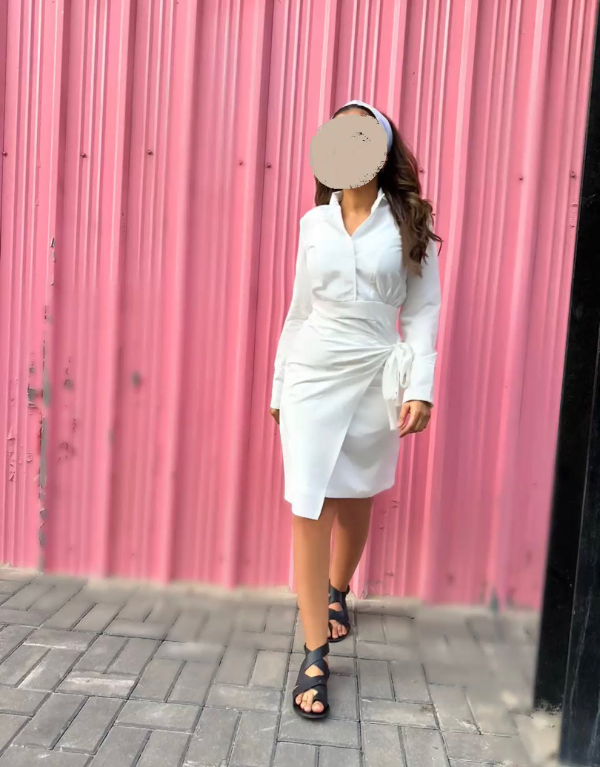 White summer dress