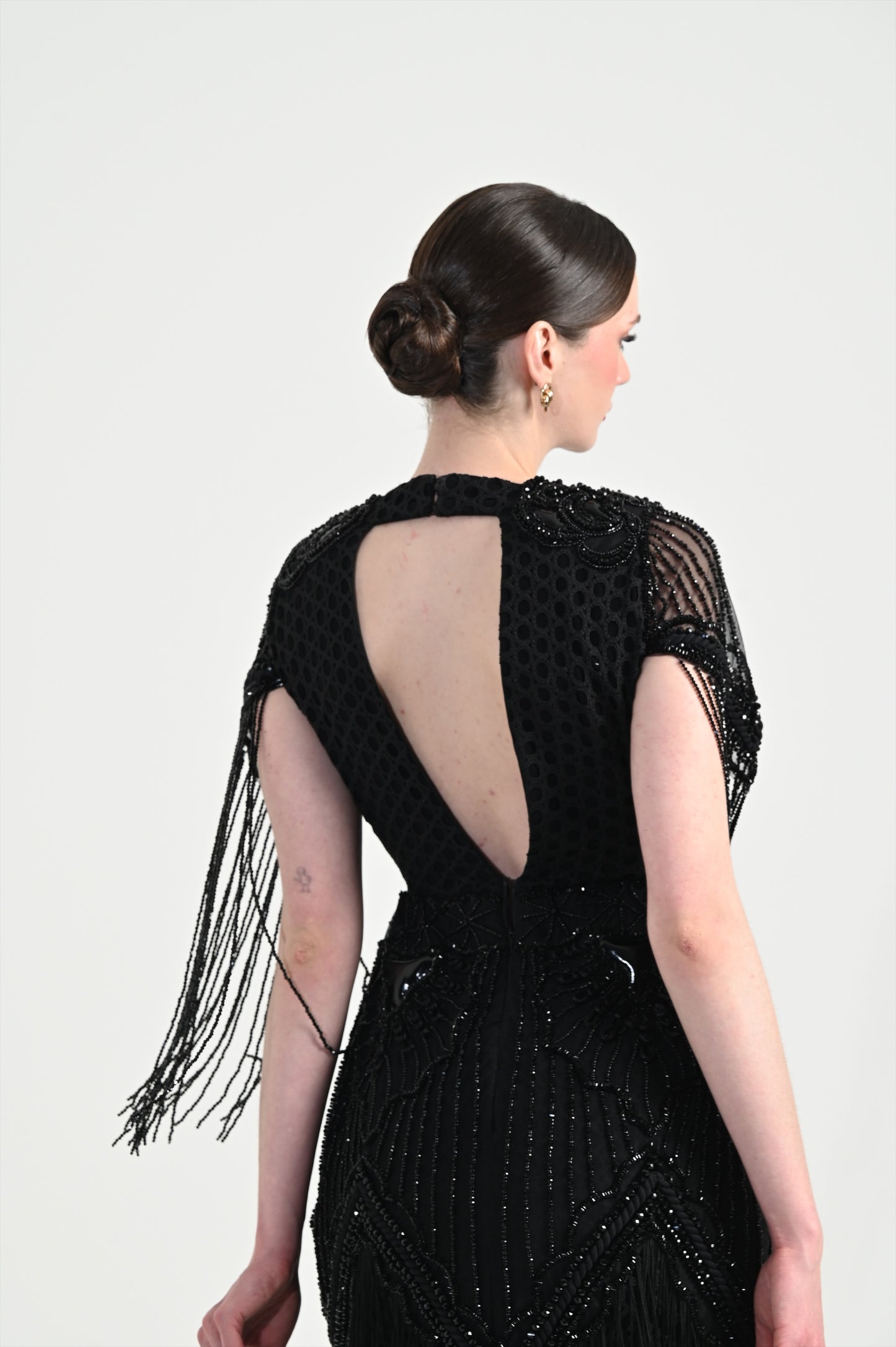 Black tassels