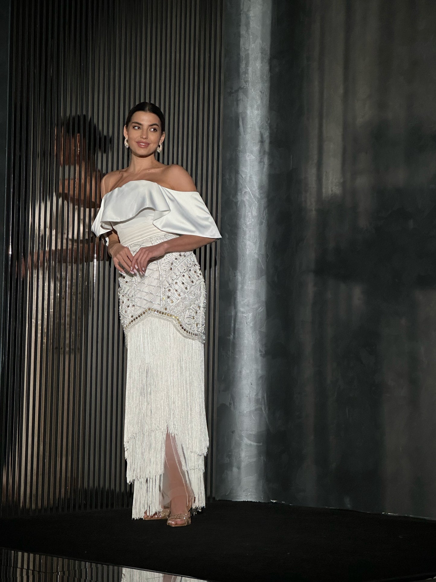 White tassel