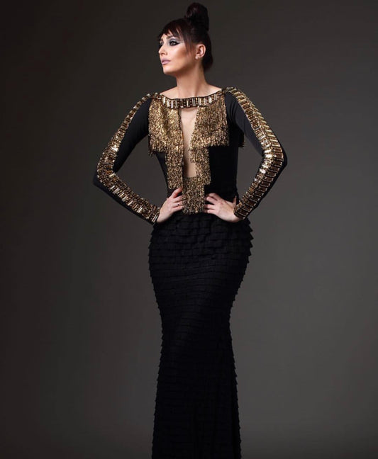 Gold tassels