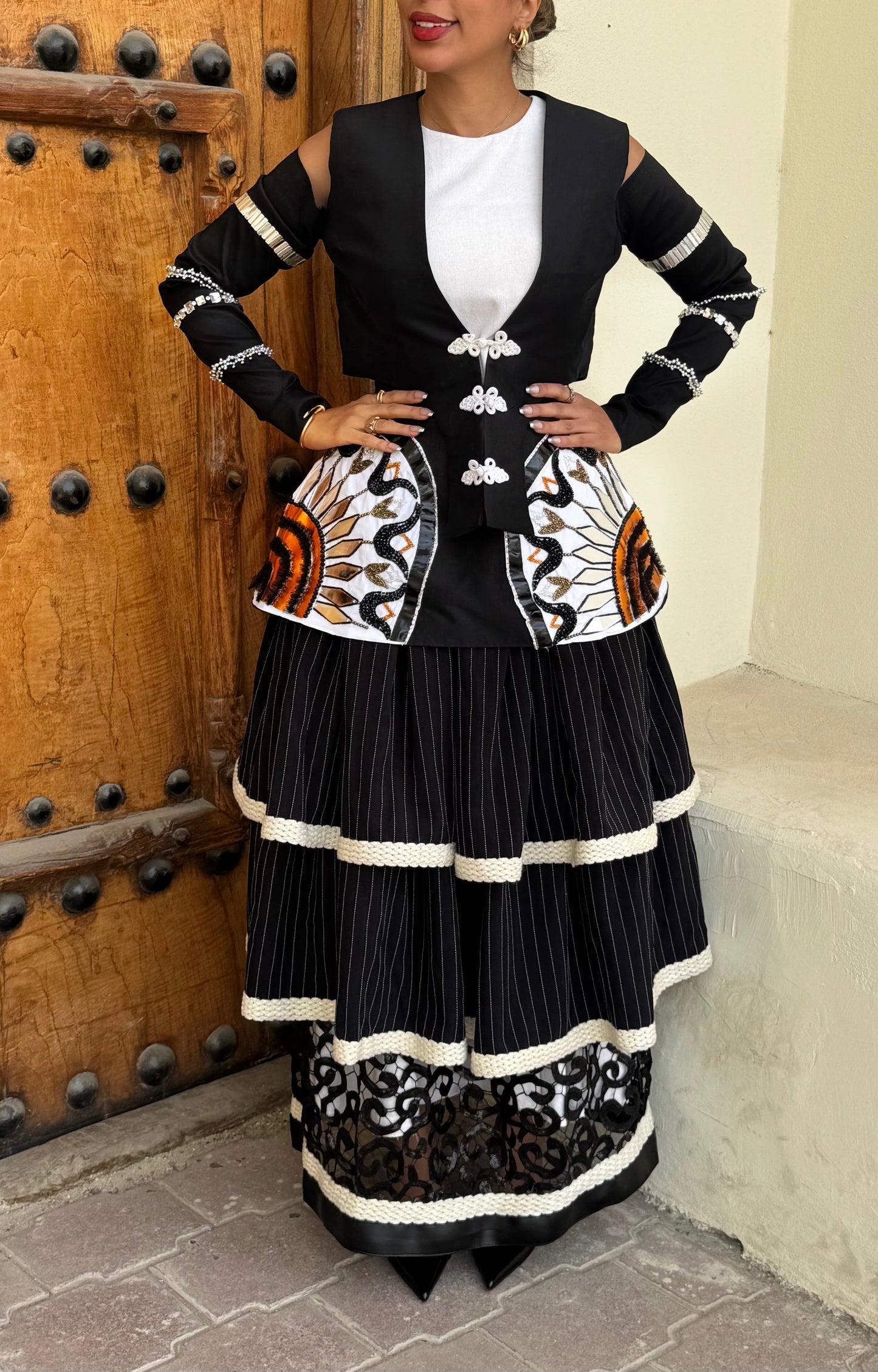 ruffles dress