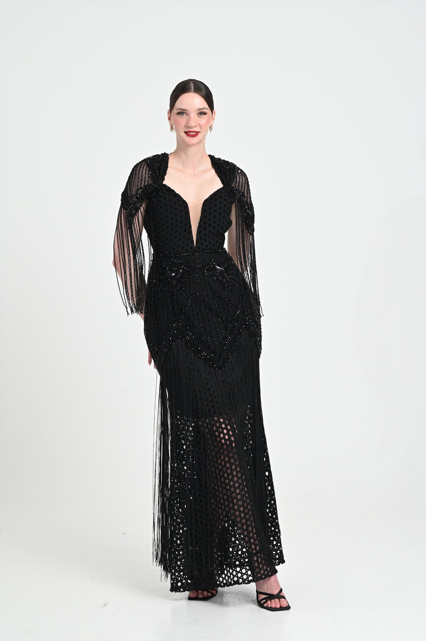 Black tassels