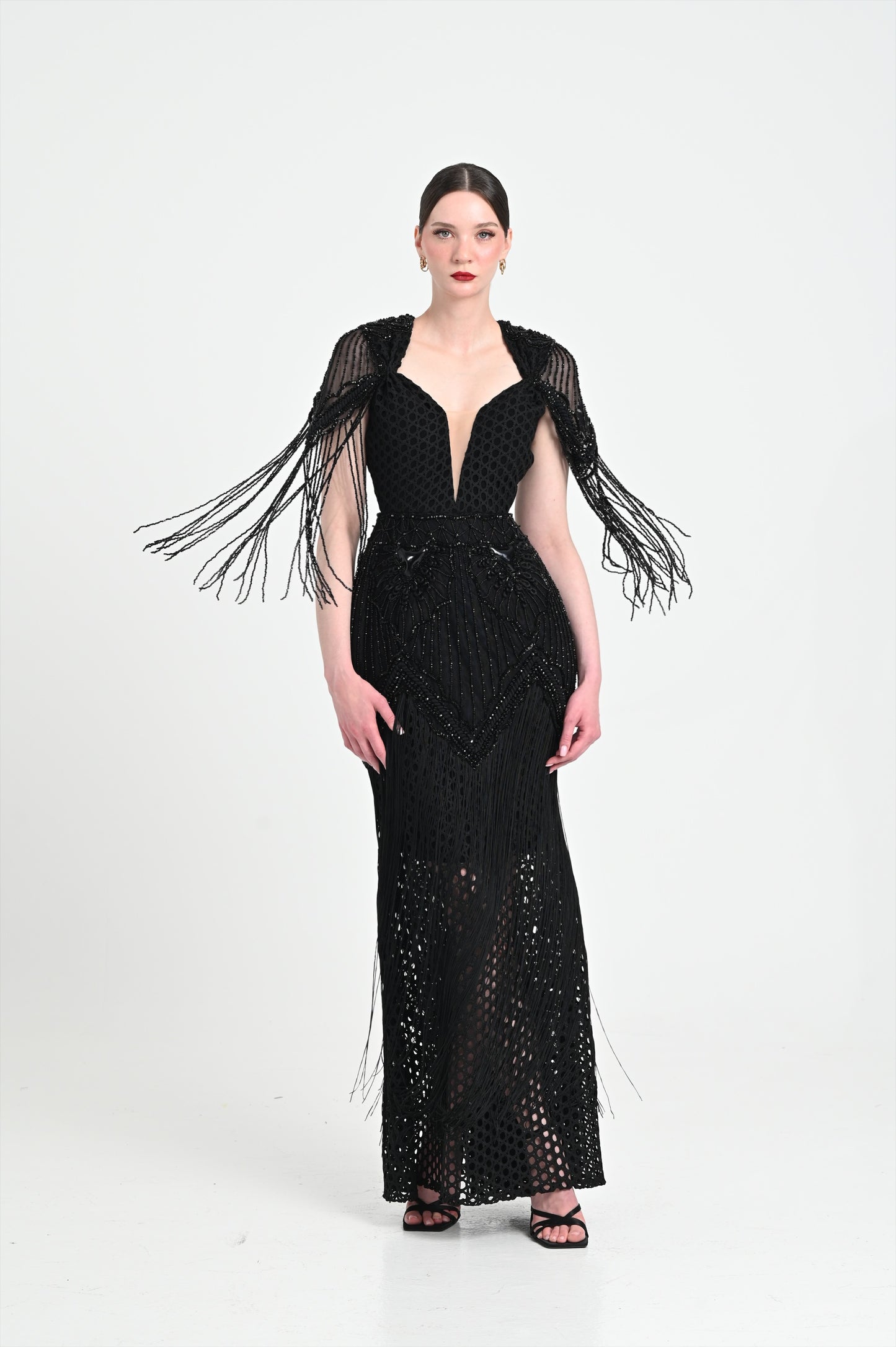 Black tassels