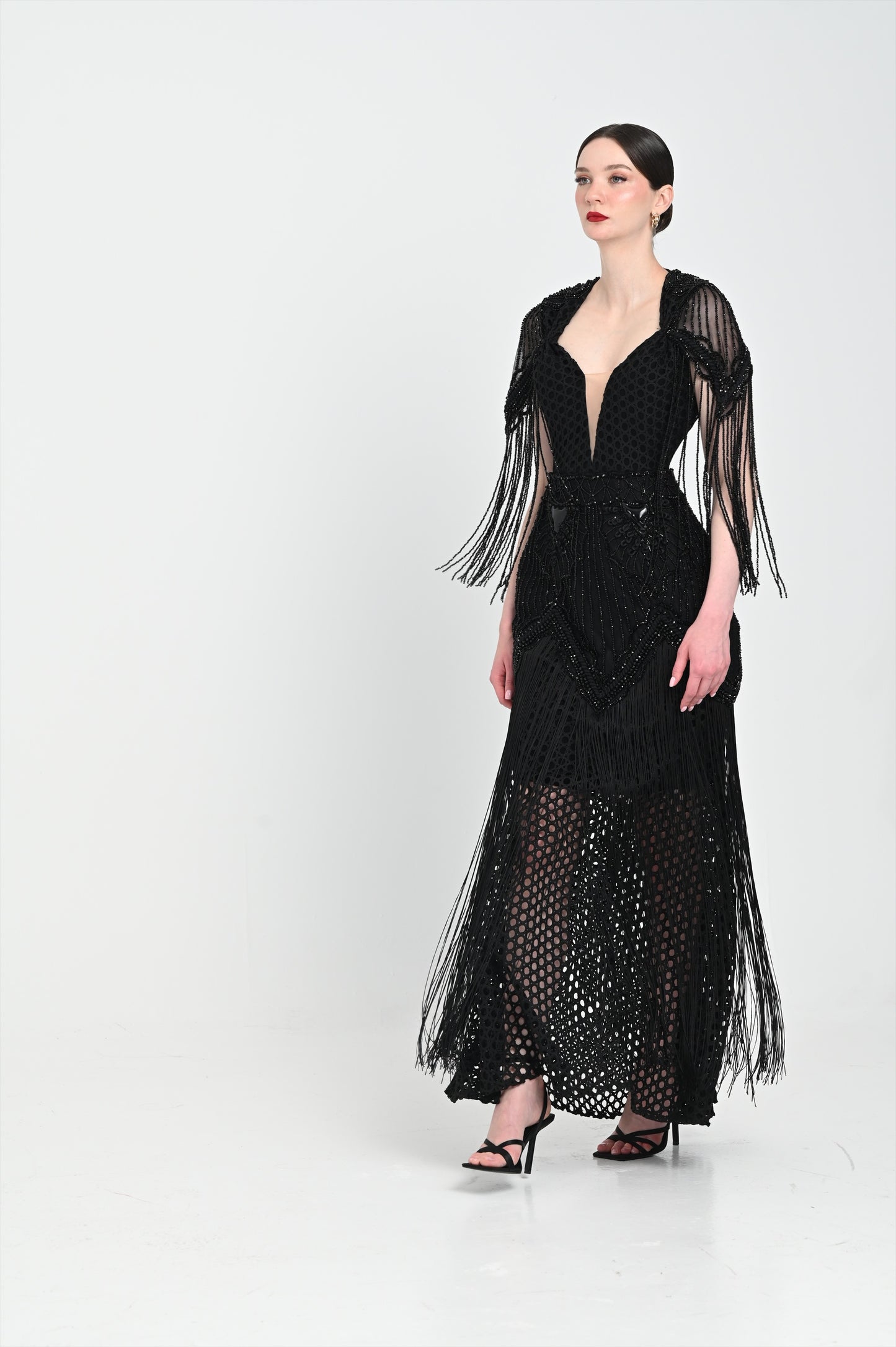 Black tassels