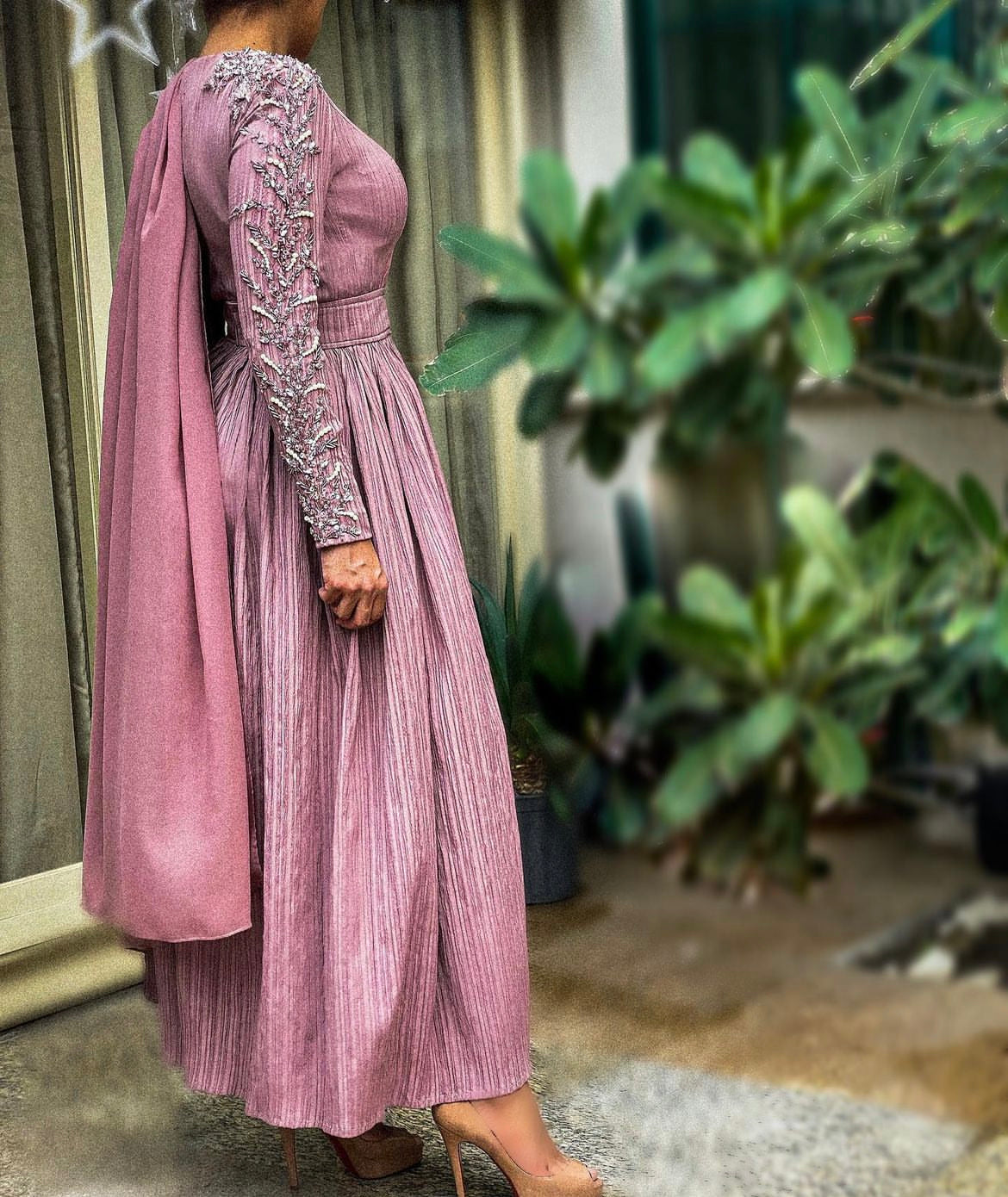 Dirty pink jumpsuit
