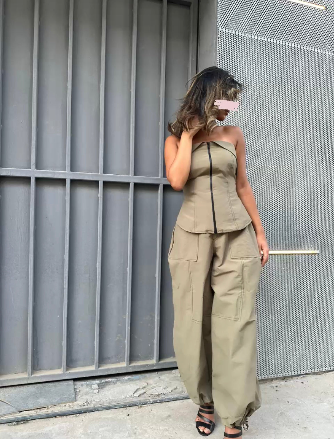 Baggy pants and top