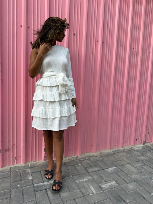 White summer dress