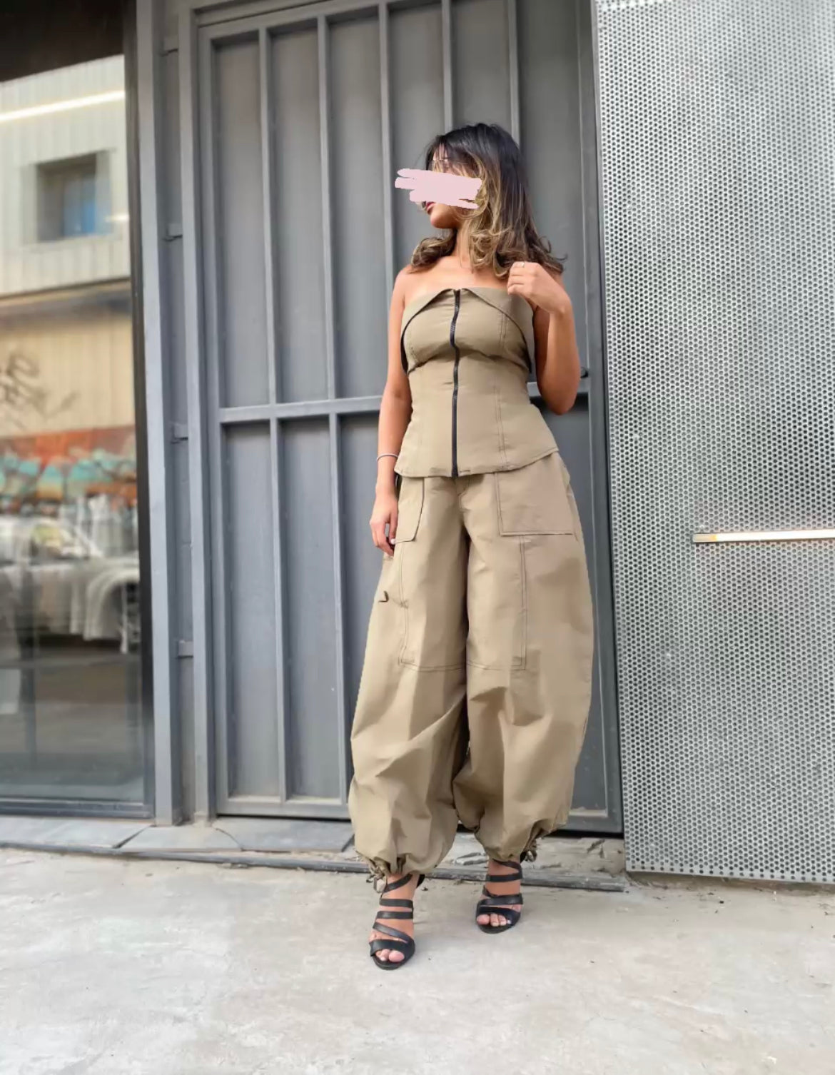 Baggy pants and top